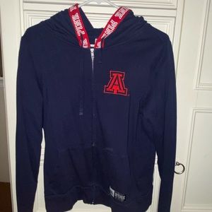 PINK Victoria’s Secret. University of Arizona navy jacket. Size: medium